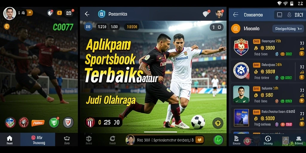 Tampilan gameplay yang menarik dari aplikasi Sportsbook C0077.