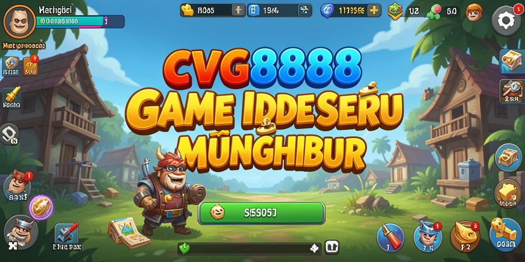 Tampilan gameplay CVG8888 yang menarik dan penuh warna.