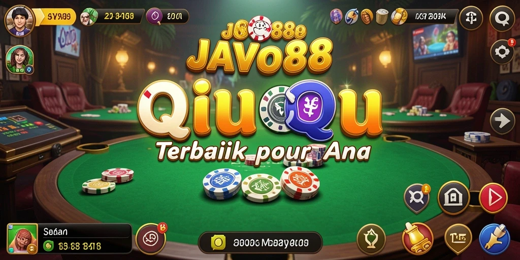 Tampilan gameplay QiuQiu yang mengasyikkan dan penuh tantangan.