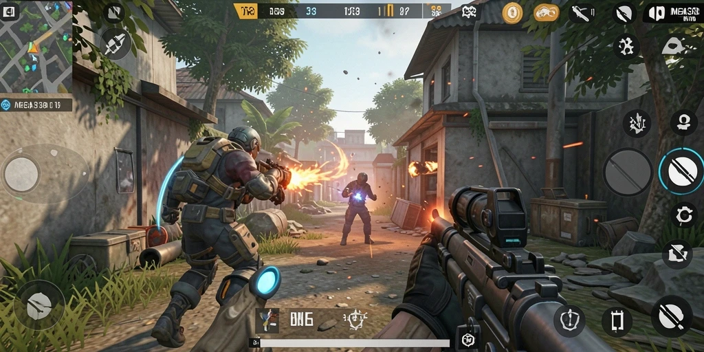 Screenshot gameplay MEGA338 yang menegangkan dan seru.
